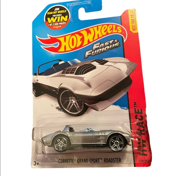 Other - Hotwheels fast & furious corvette grand sport car